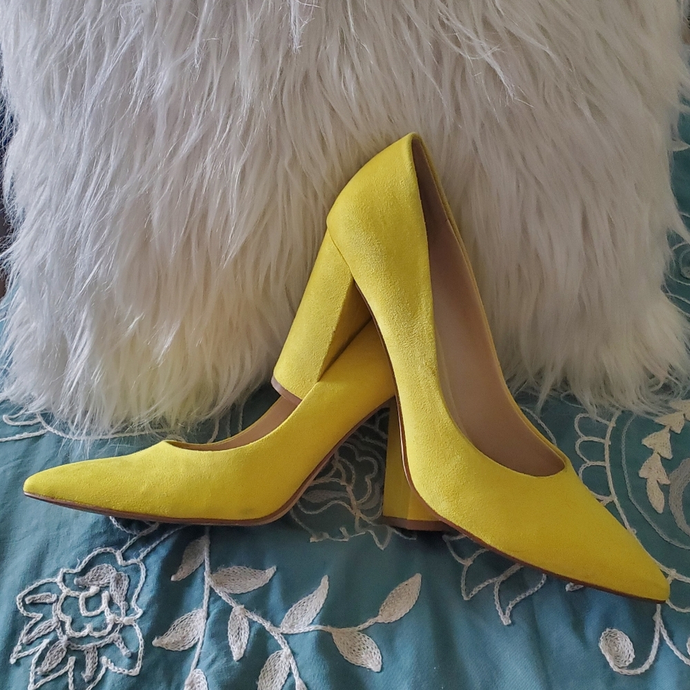 Spring ready block heel shoes